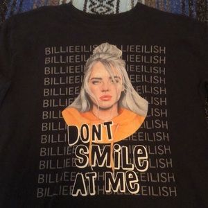 Billie Eilish Don’t Smile At Me Tee Shirt